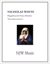 Magnificat & Nunc Dimittis in D Major SATB choral sheet music cover